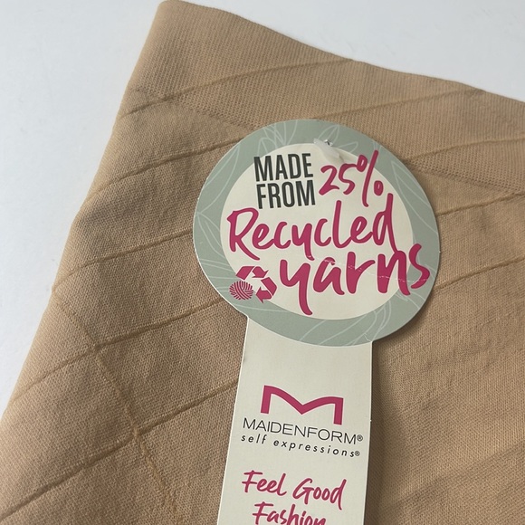 Maidenform Self Expressions High Waist Thong Beige / Nude 2XL - Picture 6 of 8